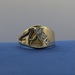 10K Yellow Gold Diamond Mountain Ring Size 7.5 A.T.C.W 0.3
