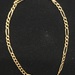10 Karat Yellow Gold Figaro Bracelet - Size: 8-inch