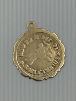10K Yellow Gold Sagittarius Pendant *No Jump Ring*