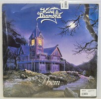 1988 RR-9550 King Diamond "Them" LP Vinyl Record with Sleeve