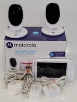 Motorola COMFORT50-2 Dual Camera Baby Monitor Infant Wireless System