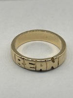 14kyg 'BEAN' Band Size 7