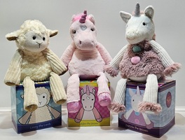 DICONTINUED Scentsy Lot of 3 (Dazzle And Calypso The Unicorn & Lenny The Lamb)