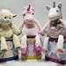 DICONTINUED Scentsy Lot of 3 (Dazzle And Calypso The Unicorn & Lenny The Lamb)