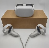 Meta Oculus Quest 2 VR Headset 64GB KW49CM With Controllers in Box!