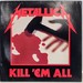 Metallica E1-60766 Kill Em' All LP Vinyl Record *NO INNER SLEEVE*