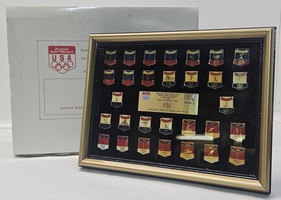 1988 Seoul  US OLYMPIC TEAM Commemorative 30 Pin Set - Limited Edition