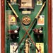 Vintage HICE Golf Club Shadow Box History of Golf Wall Hanging 21x14 Inches