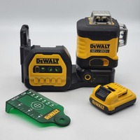 20V/12V Li-Ion Cross-Line Laser Level Kit, (1) 12v 2.0Ah Battery, and Case