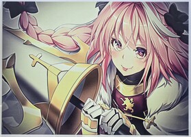 Displate Fate Apocrypha Rider of Black "Astolfo" 17.7" x 12.8" Metal Poster  