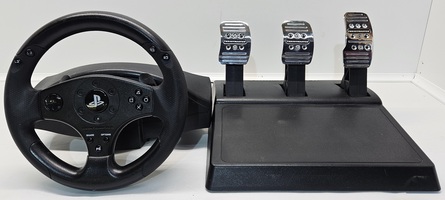 Thrustmaster T80 Racing Wheel PS3/PS4 With Pedals *TESTED*