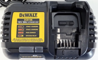 Dewalt Model DCB1106 6AH 12v/20v/60v Battery Charger 