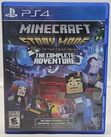Minecraft: Story Mode - The Complete Adventure (PlayStation 4, 2016)