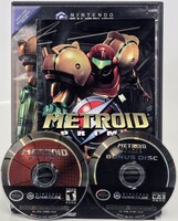 Metroid Prime with Bonus Echoes Game Disc for Gamecube Console *COMPLETE*