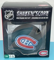 Shake N' Score Multigame Dice Set - NHL Montreal Canadiens 