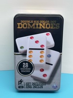 Spin Master Double Six Color Dot Dominoes 1 Set - 28 Dominoes