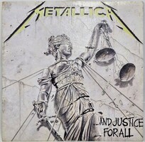 Elektra 96 08121 Metallica ...And Justice For All Double LP Vinyl Record 