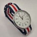 Gold Coast NATO Striped Woven Wrist Watch - Japan Movement