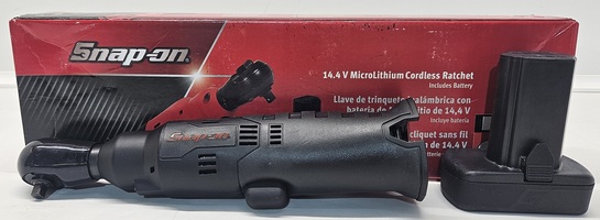 14.4V 1/4" Drive MicroLithium Cordless Ratchet Kit with 1 Battery 