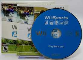 Wii Sports (Nintendo Wii, 2006) CIB w/ Manual - Tested and Works
