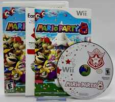 Mario Party 8 (Nintendo Wii, 2007) CIB w/ Manual Authentic TESTED AND WORKS