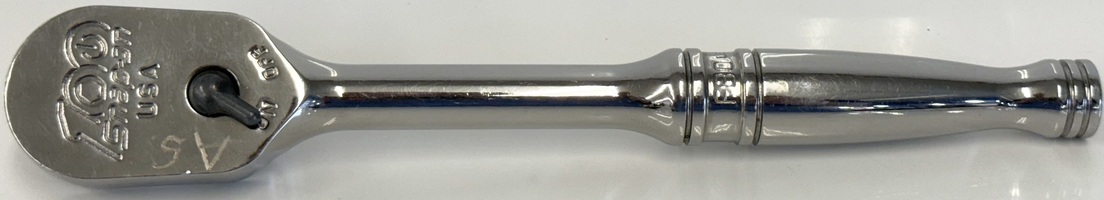 Snap-On F80 3/8" Standard Chrome Fixed Ratchet