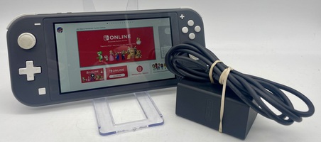 Grey Nintendo Switch Lite Console (HDH-001) with OEM Charger