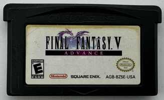 Final Fantasy V Advance (Nintendo GBA, 2006) Cart Only Tested Still Saves