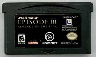 Star Wars Episode III Revenge of the Sith (Nintendo GBA 2005) Tested