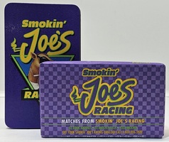 Camel Smokin Joes Racing Match Tin with 50 Matches Vintage Purple Drag Nascar