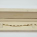 10k Yellow & White Gold & Diamond Bracelet 7" Approximate  t.c.w 0.05