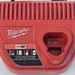 Milwaukee 48-59-2401 12V Battery Charger *TESTED*