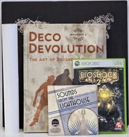 Bioshock 2 Special Edition Big Box with Book, Xbox 360 Game, CD, and Posters 