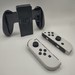 Nintendo Switch OLED White Joy Cons with Comfort Grip