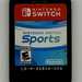 Nintendo Switch Sports (Nintendo Switch 2022) Cart Only Tested
