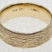 14 Karat Yellow Gold Band Ring - Size 10.5