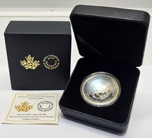 RCM 2021 125th Anniversary Klondike Gold Rush - 1 oz. Fine Silver Coin with COA