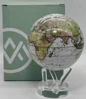 Mova Globe Antique Cassini Terrestrial 4.5" In Box w/ Stand