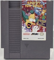 The Simpsons Krusty's Fun House for NES Nintendo Entertainment System *UNTESTED*
