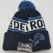 NWT New Era NFL Detroit Lions Toque - Black & Blue
