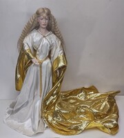 Franklin Heirloom Dolls- Galadriel Lord of the Rings 23" Porcelain W/Stand + Box