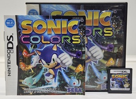 Sega Sonic Colors with Manual - Nintendo DS *UNTESTED*