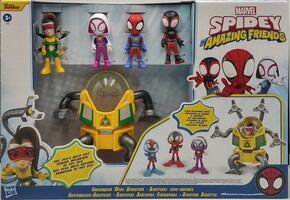 Marvel Spidey and his Amazing Friends - Underwater Webs Adventure Playset 