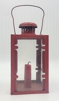 Vintage Red Storm Lantern 8" *Made in England*