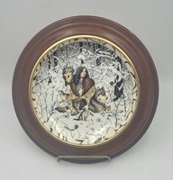"Native Haromony" Where Paths Meet by Diana Casey Collector's Plate