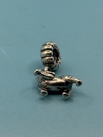 Pandora Retired .925 Tigress the Tiger Animal Dangle Charm - 791102