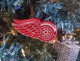 Detroit Red Wings Christmas Ornament