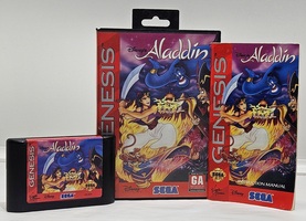 Disney's Aladdin (Sega Genesis, 1993) CIB **UNTESTED**