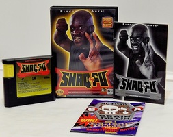 Shaq-Fu (Sega Genesis, 1994) Enforcer of Justice Electronic Arts CIB *UNTESTED*