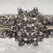 10K Yellow Gold Diamond Cluster Ring - Size 8.75